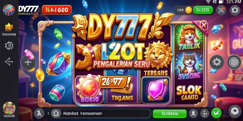 Screenshot gameplay DY777 menampilkan pengalaman Slot yang mendebarkan.