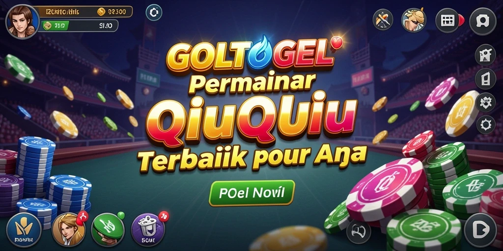 Tampilan gameplay menarik dari GOLTOGEL QiuQiu.