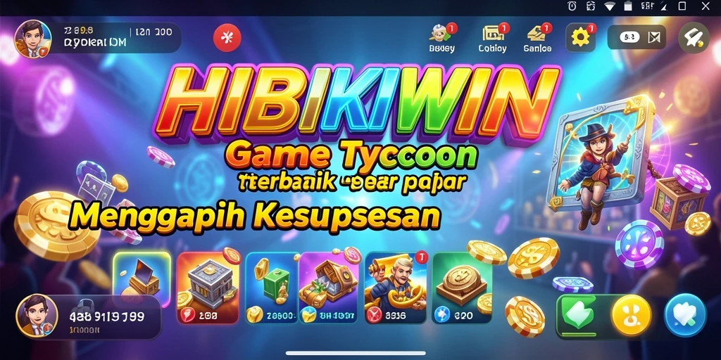 Tampilan gameplay HIBIKIWIN yang menyenangkan dan mengasyikkan.